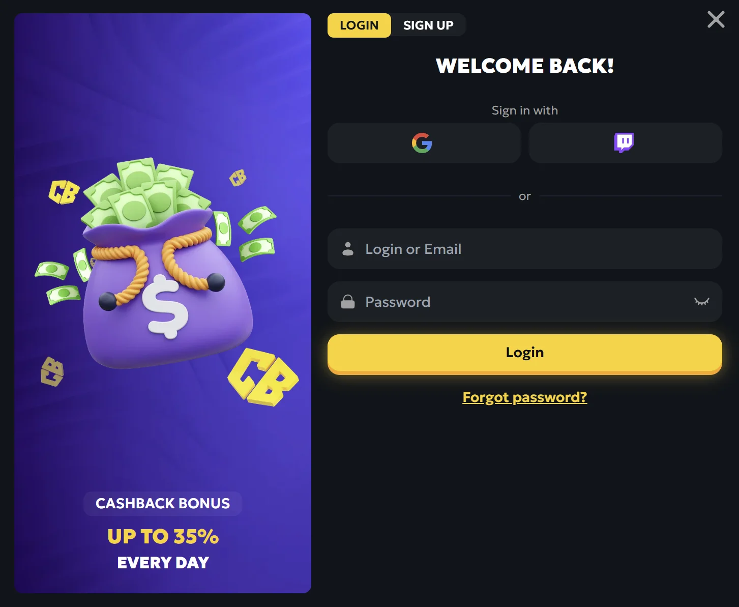 Login