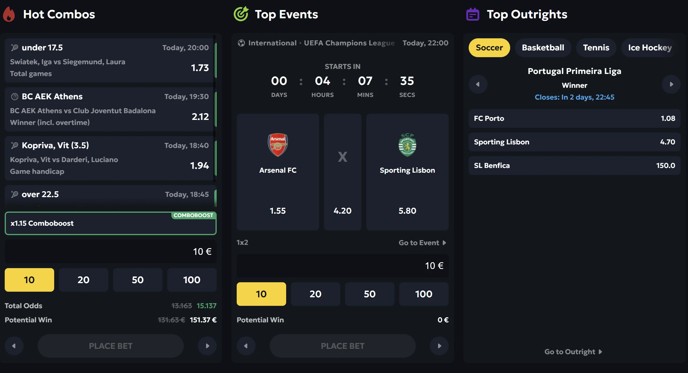 Betting
