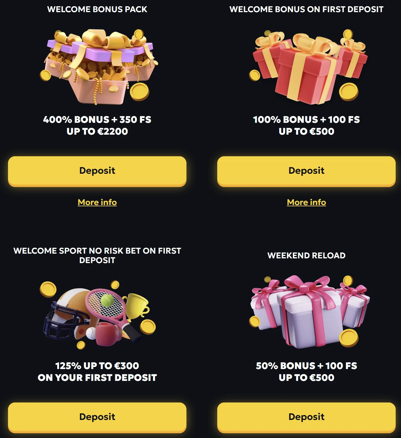 Bonuses