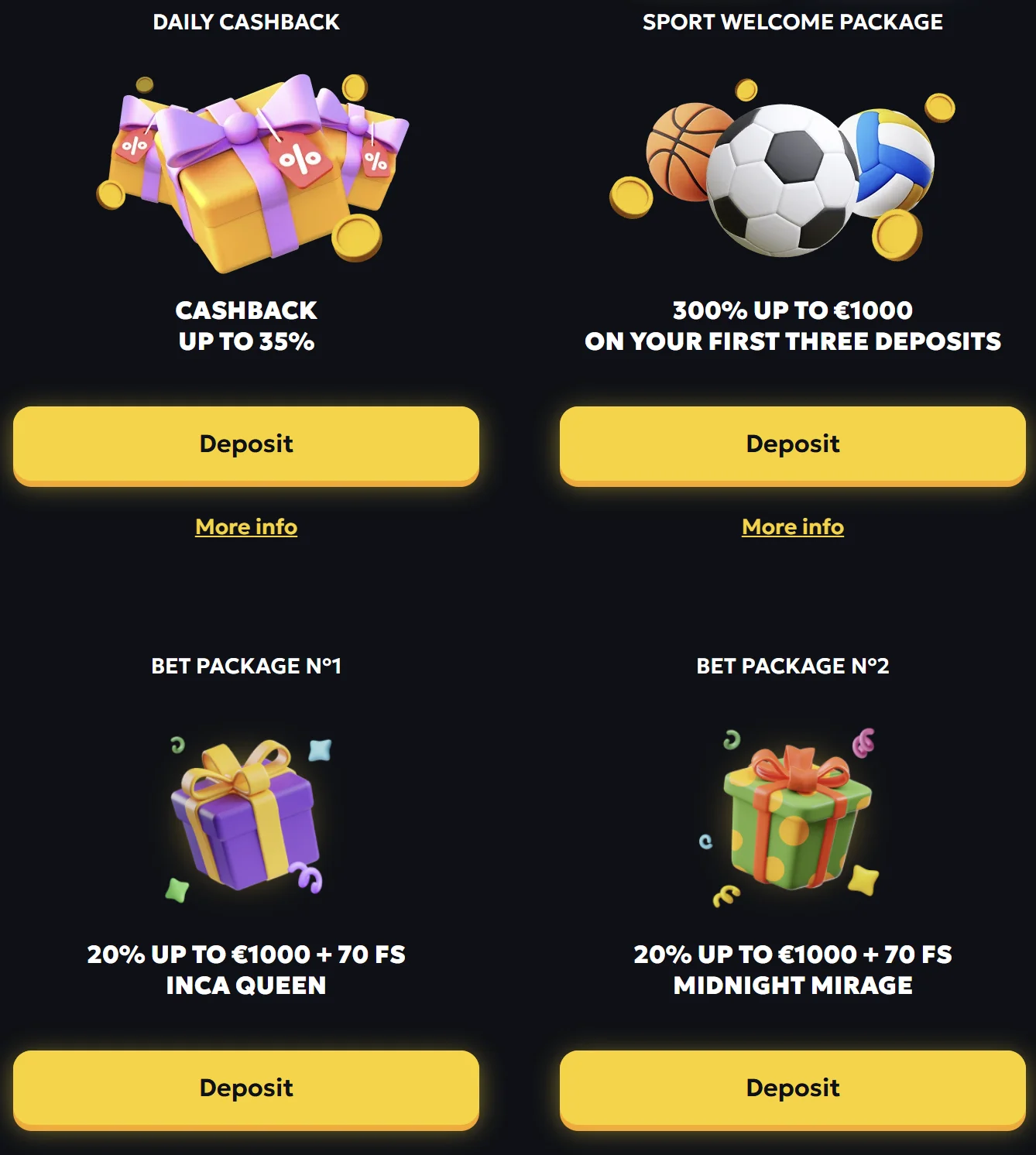 Bonuses